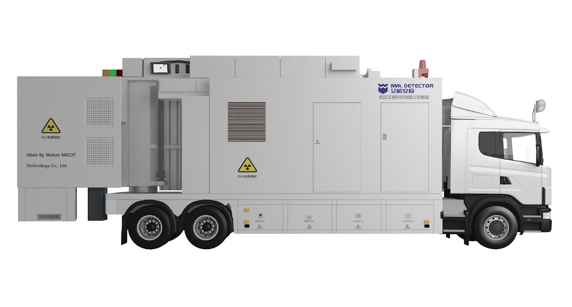 Container Vehicle X-ray Security Inspection System X-ray Array Image Detection Imaging System Has a High-Speed Image Data Acquisition Circuit up to 0.8o Meters