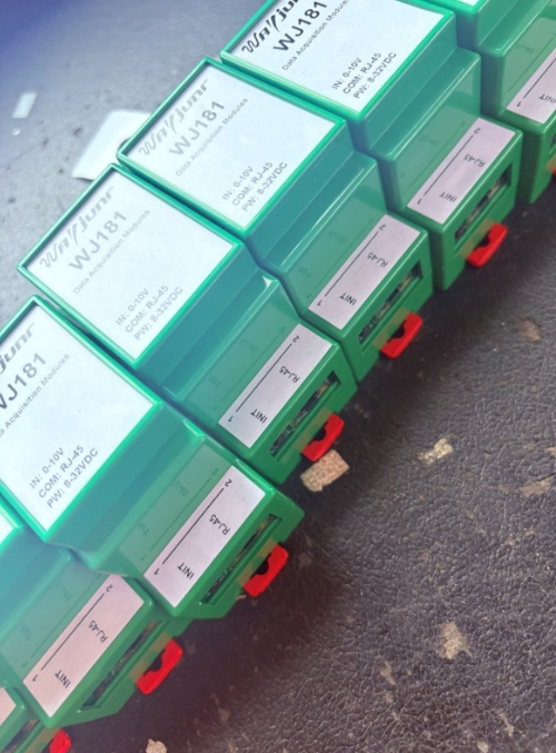 4-20mA or 0-10V to Network Modbus TCP Mqtt Data Collection Module Mes System