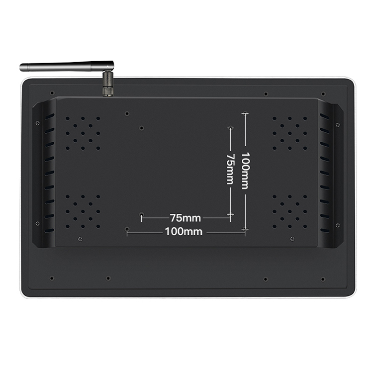 11.6 Inch Industrial Panel PC, True Flat Embedded Wall-Mounted Capacitive Touch Screen, All-in-One Industrial Tablet