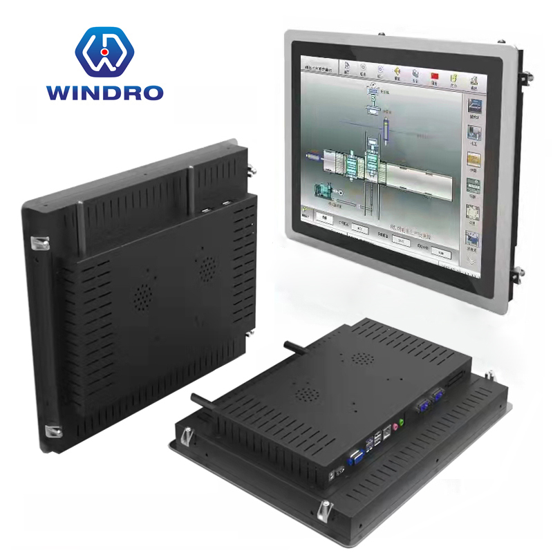 10.1 15.6 21.5 Inch Industrial Panel PC Win 10 I3 I5 I7 Vesa USB RJ45 J1900 J4125 Touch Screen All in One PC for Vehicle-Mounted