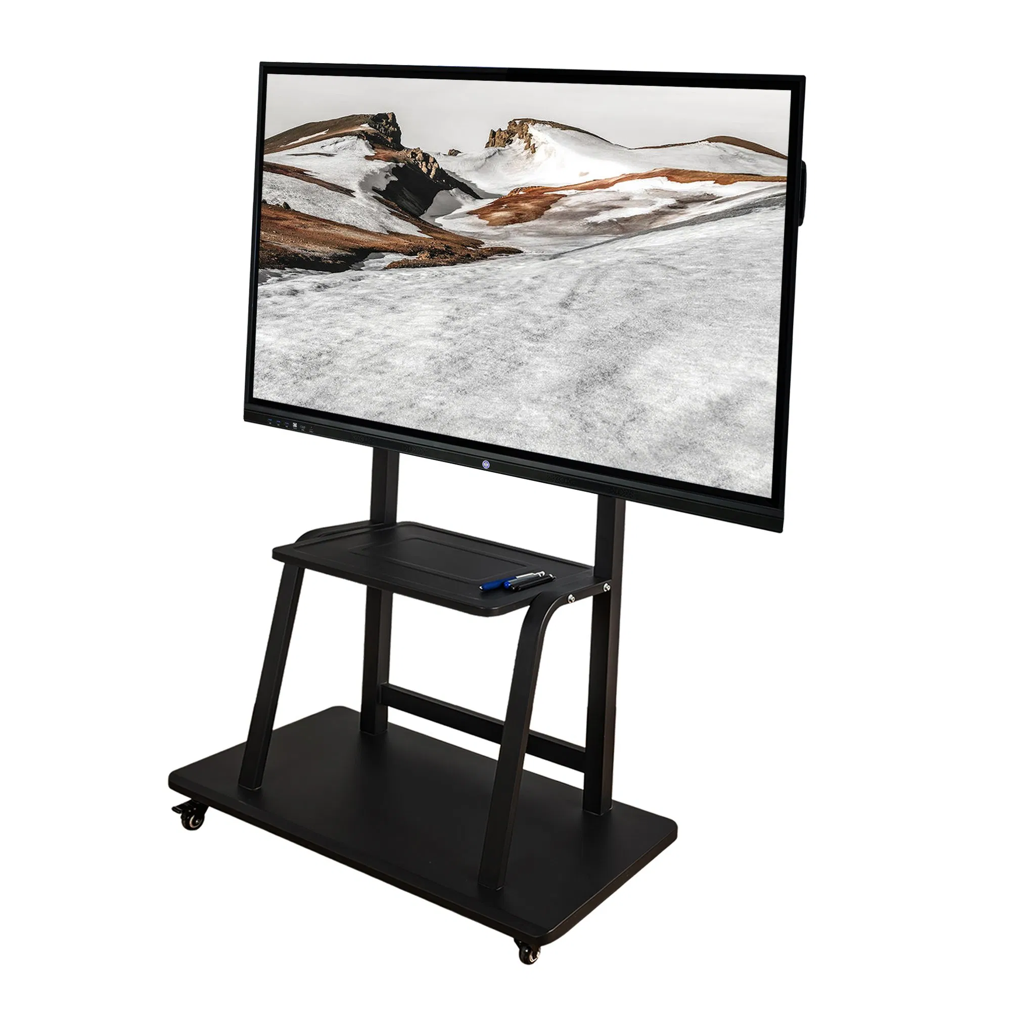 Infrared LED Touch Computer Touch Interactive Flat Panel Smart Board Miboard Kiosk Conference Meeting Whiteboard Display 4K Android OPS 65 Inch