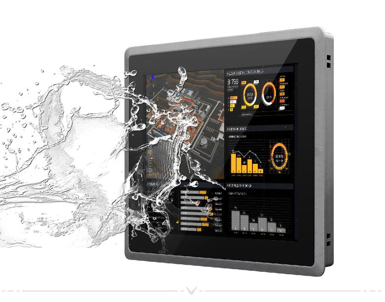 Resistive Touch Screen 1024*768 Resolution All-in-One PC Fanless Embedded Industrial Tablet Computer