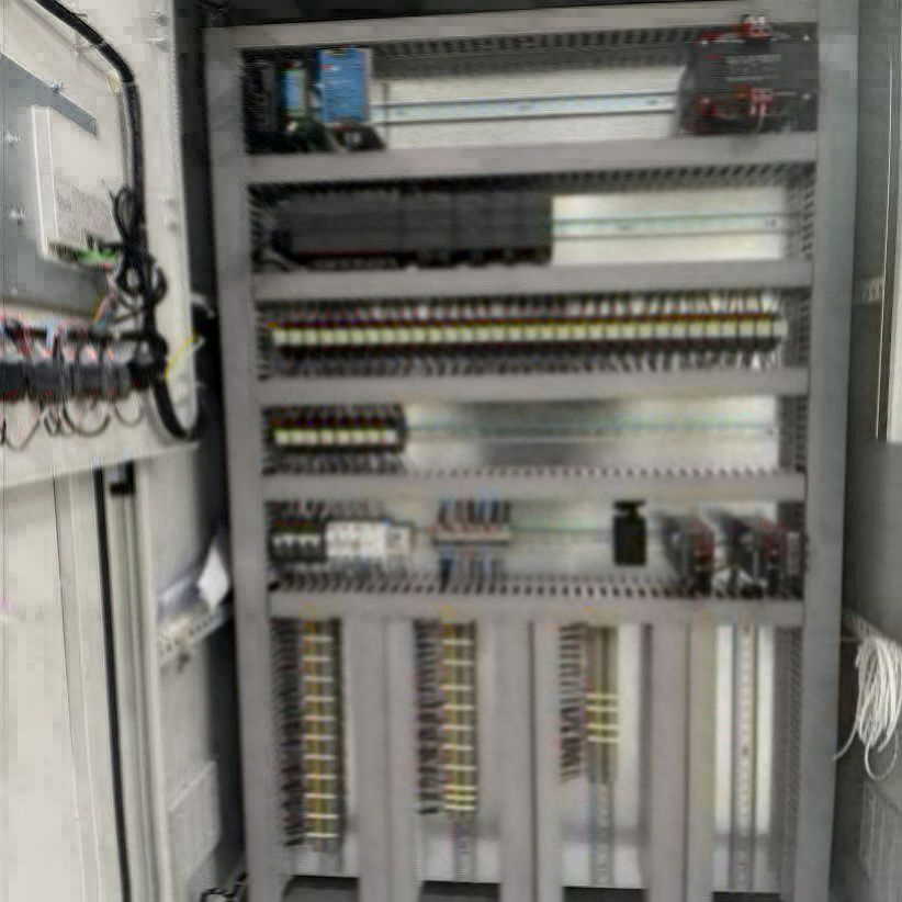 PLC Control Cabinet for Industrial Automation Conveyor Belt System Control Panel