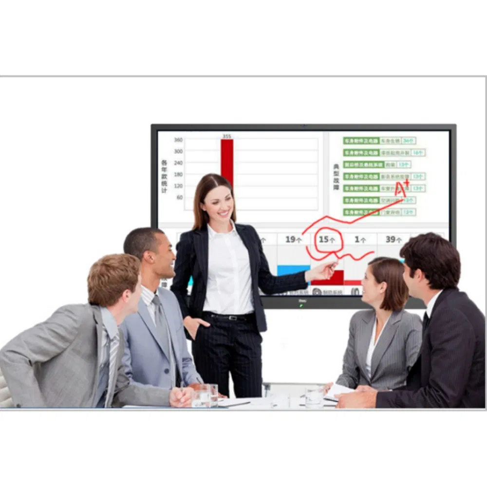 Interactive Digital Signage Display for Education and Business Conference Use