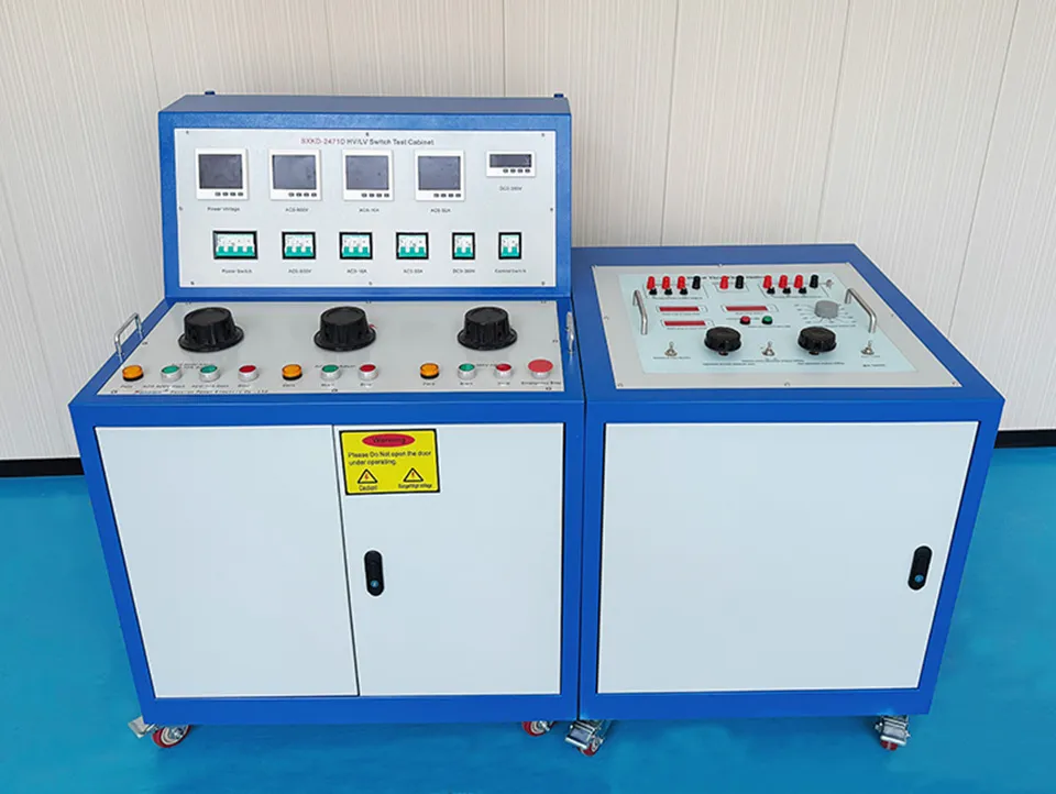 High and Low Voltage Switchgear Test System