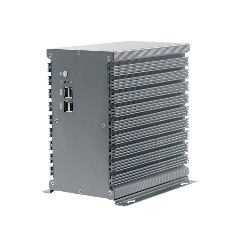 Piesia Rugged Fanless Mini Industrial PC I5 I7 2.5GB Nic Gateway with RS232 RS485 Gpio 4G LTE IoT Linux Embedded Computer
