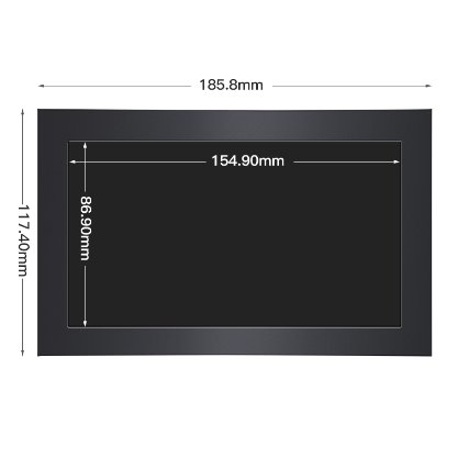 Factory 7 / 8 / 9 Inch Industrial Metal Vehicle Computer HDMI Panel Industrial Mini Monitor PC with IPS Screen Wall Mounted