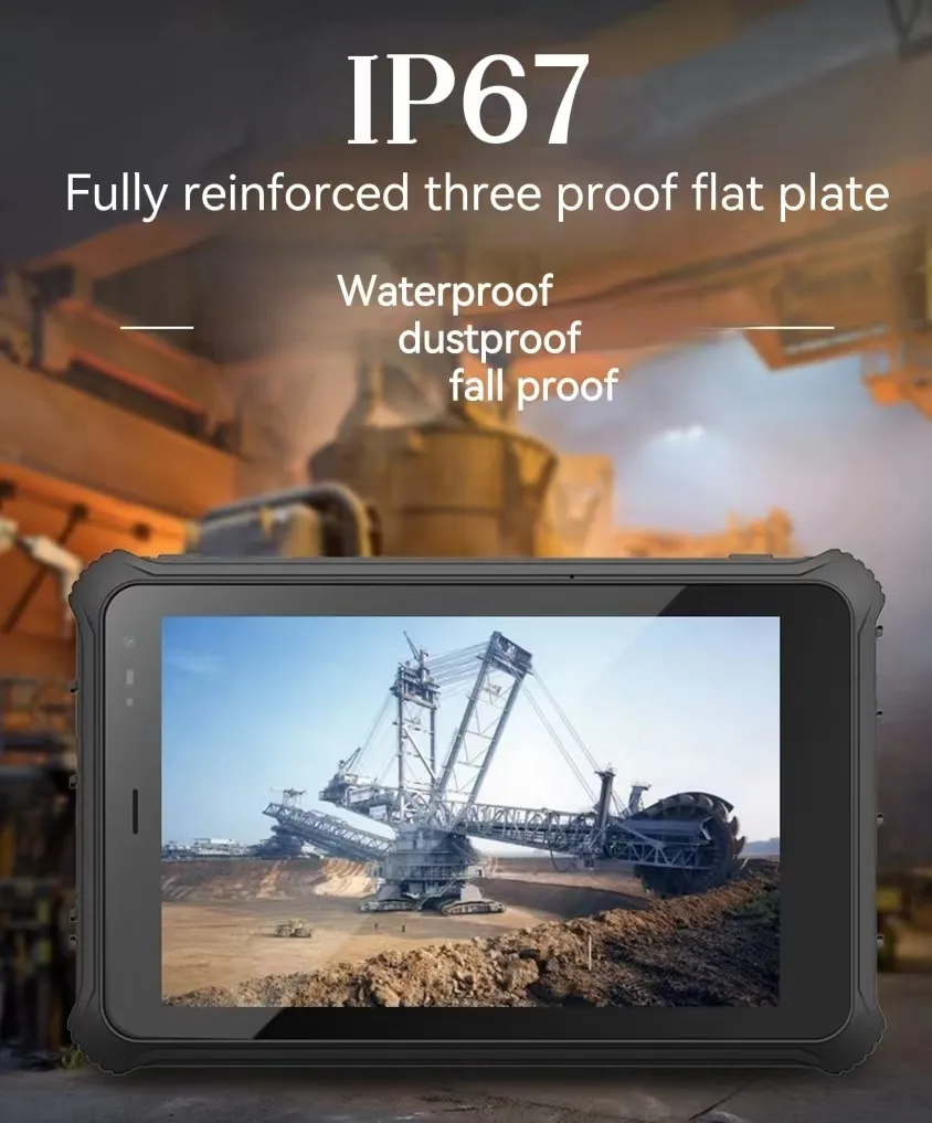 Rugged Tablet Front View