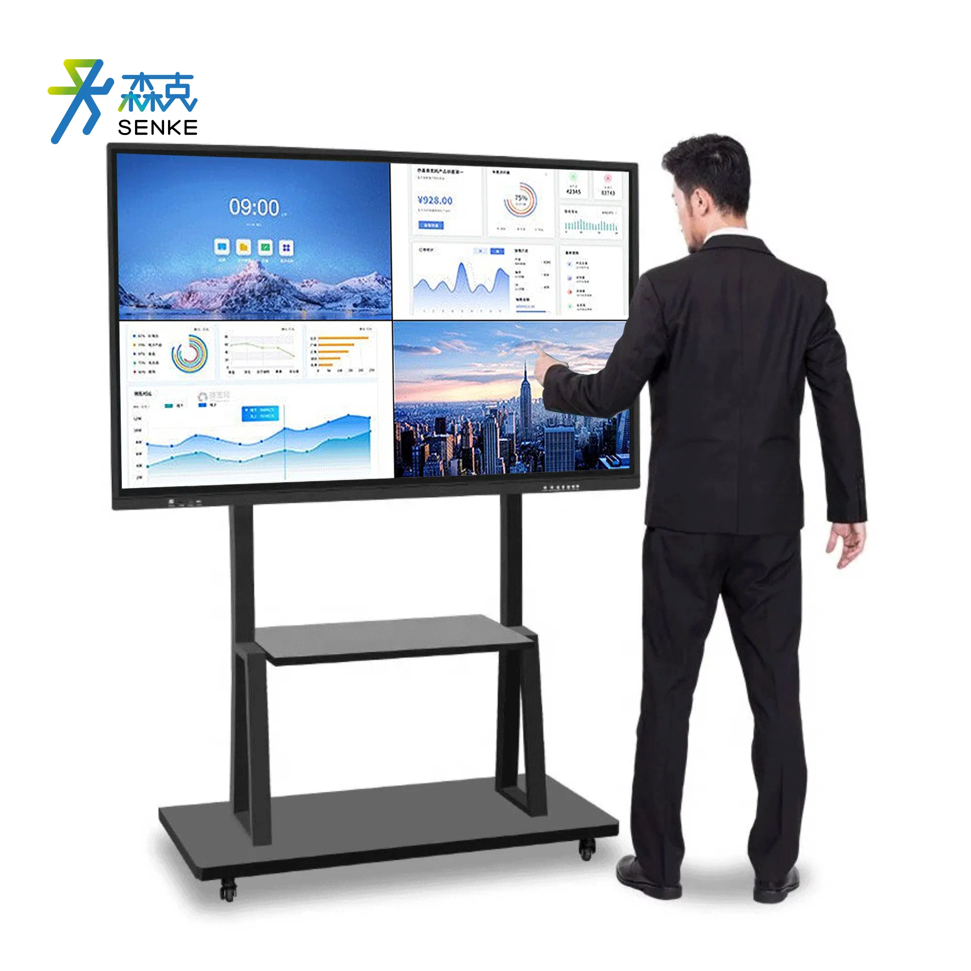 Portable Digital Signage Operating System Bluetooth Function