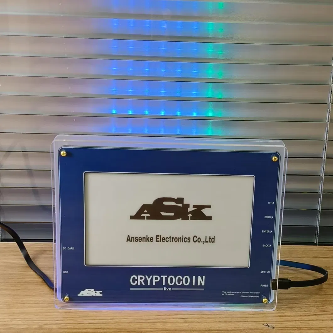 Crypto Monitor Front View