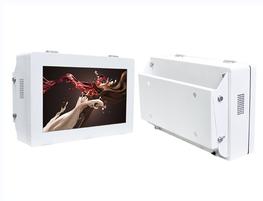 21.5-Inch Wall-Mounted Horizontal Screen LCD Panel Industrial Display Touchscreen Interactive Kiosk