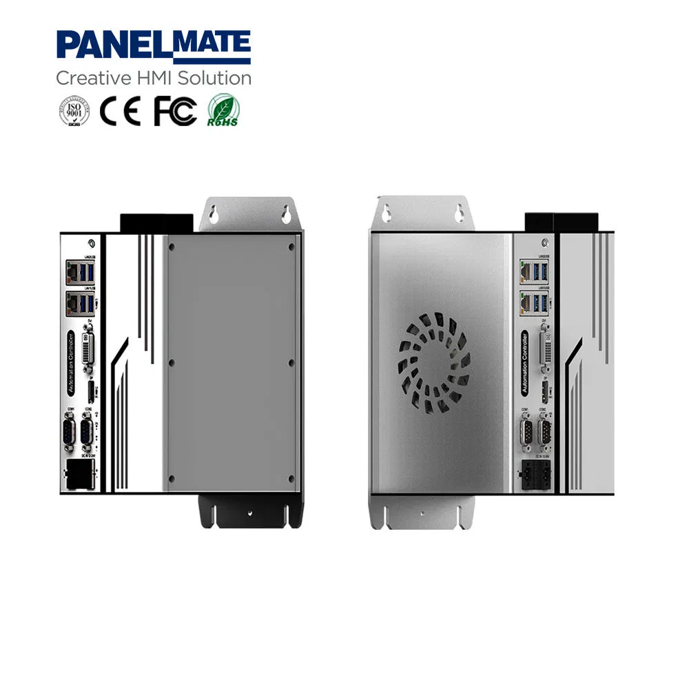 Industrial Mini PC CPU G4400 RAM 4G SSD 128g Book PC Iot Gateway Cabinet Controller Codesys Rte with Softmotion