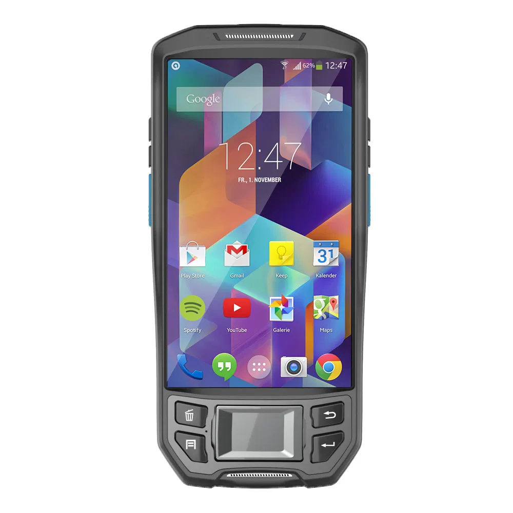 Portable Rugged Android Mobile Biometric Fingerprint Scanner Handheld Terminal