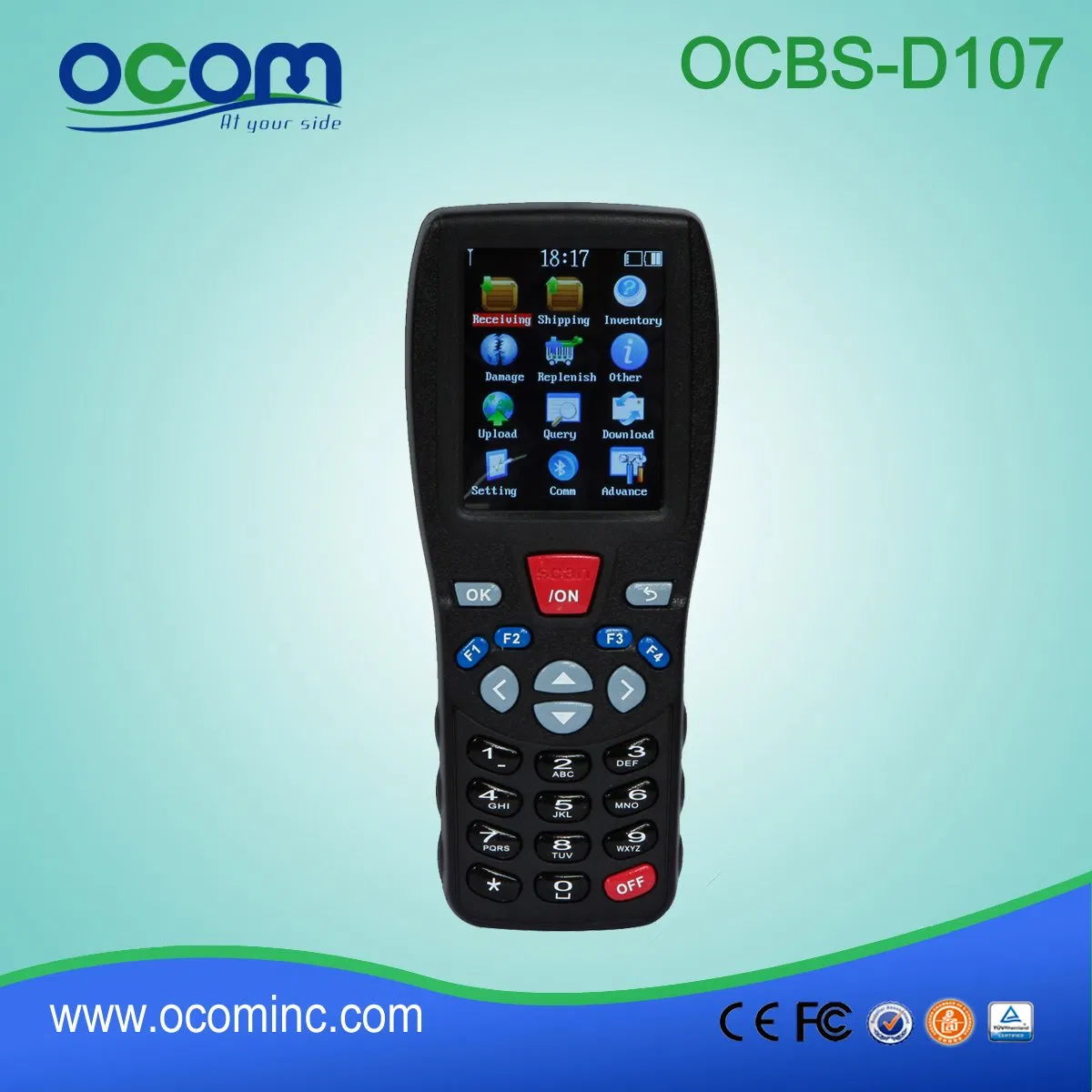 2.8 Inch Rugged Tablet Portable Handheld Android Industrial Data Terminal