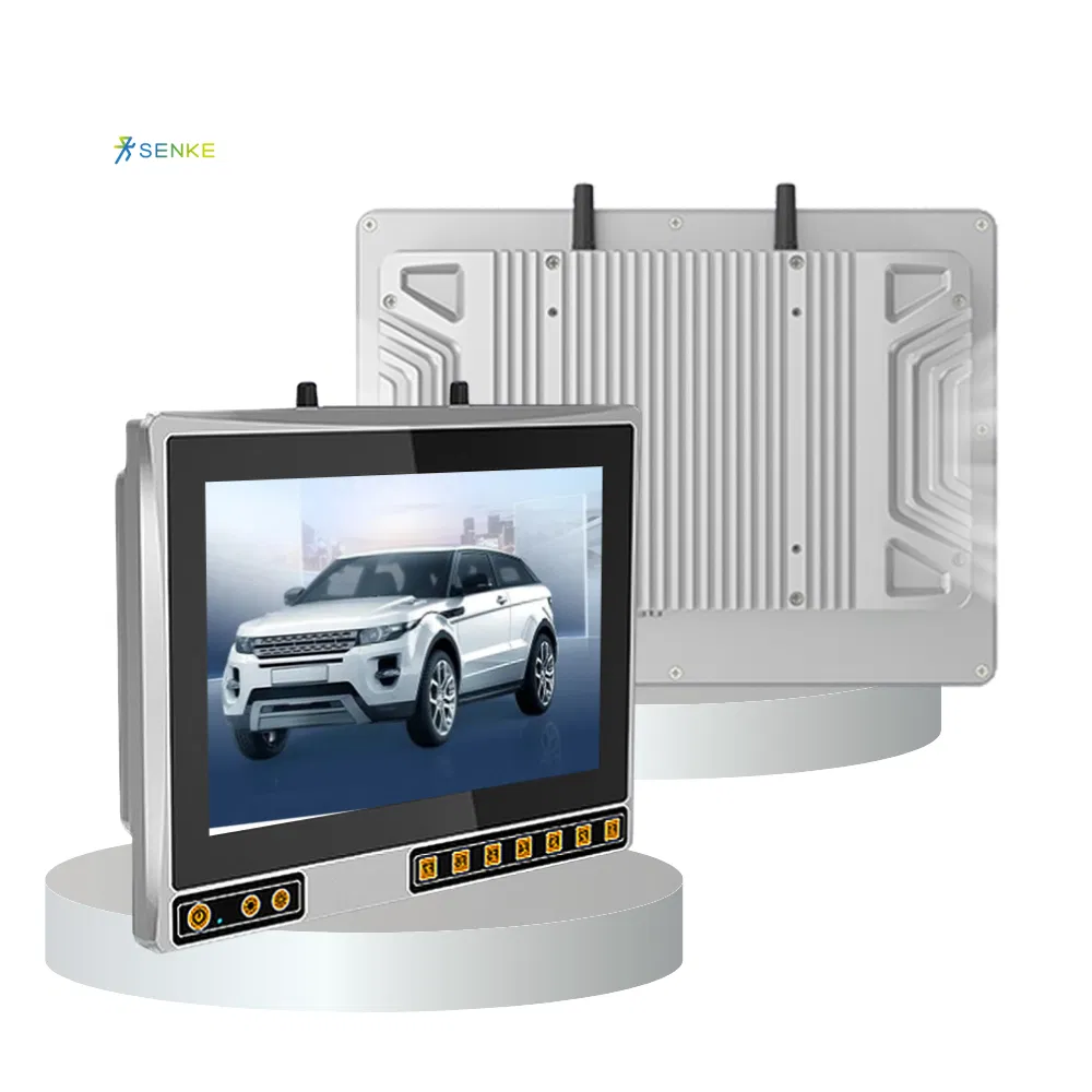 Waterproof Senke 12.1" Embedded Industrial Touch Panel PC for Vehicles
