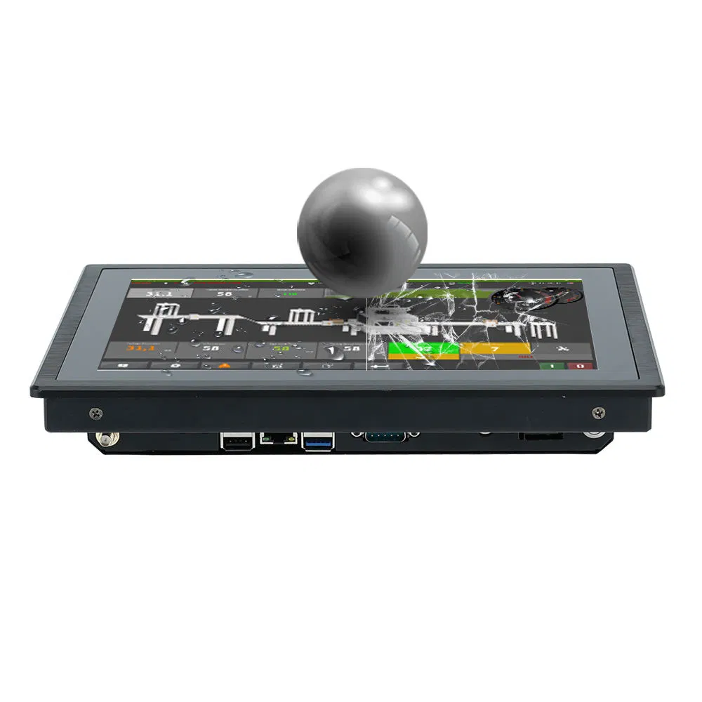 Industrial Metal 5 Inch LCD Touch Screen 5" Android 11 Smart Tablet PC for Vehicles Bus