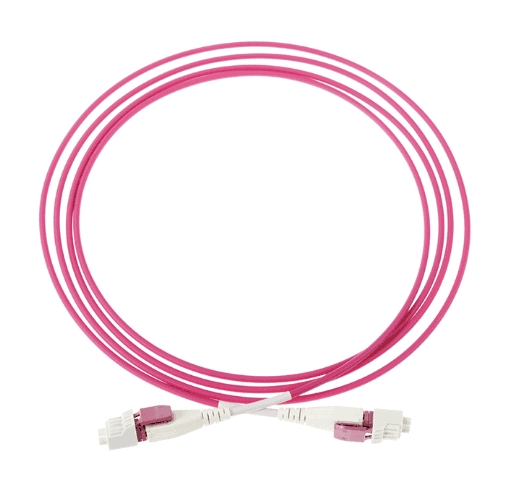 LC/Upc to LC/Upc Polarity Reversible Om3 Om4 Uniboot Duplex Patch Cord