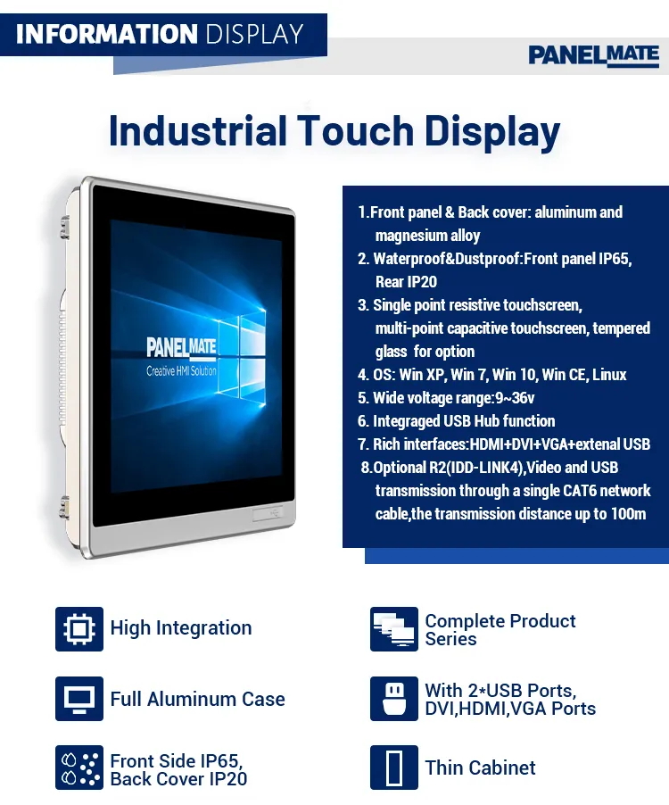 Industrial Display Angle