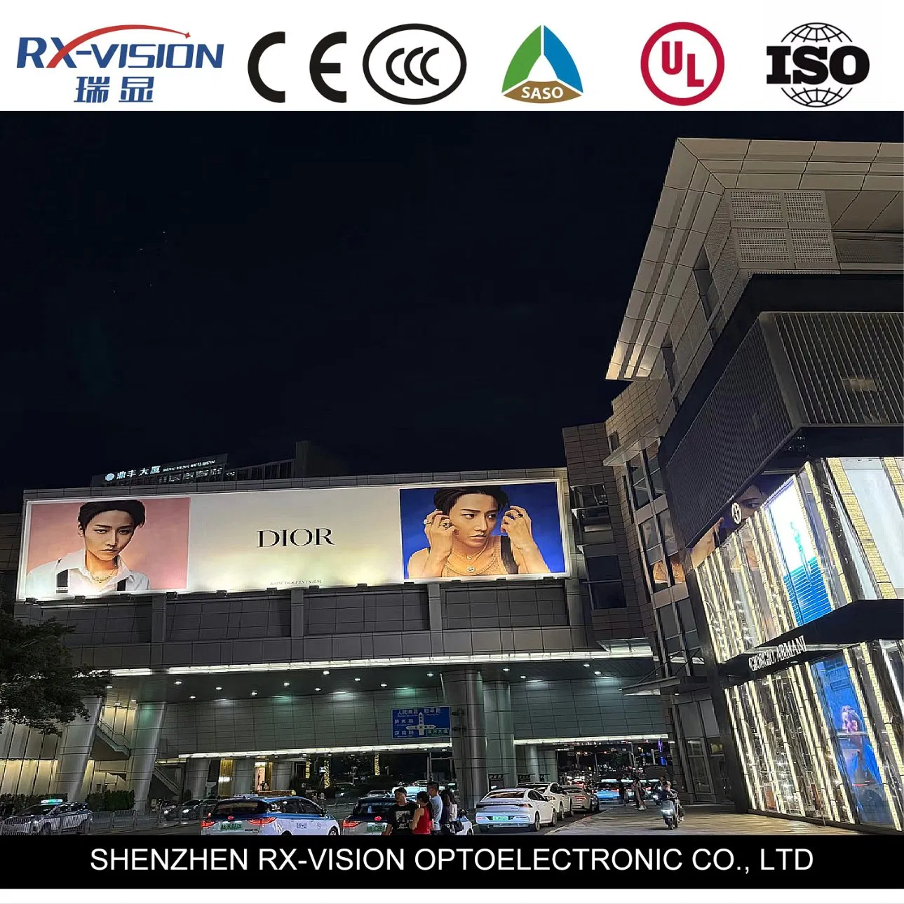Outdoor Usage High Brightness HD Outdoor P8 P10 Full Color LED Display