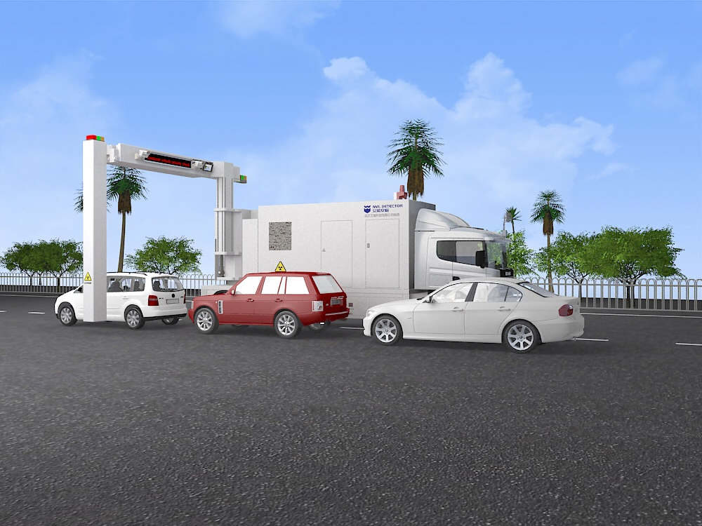 High Speed Image Data Acquisition Circuit of 0.8 M / S Vehicle Mounted Mobile Container Vehicle X-ray Security Inspection System