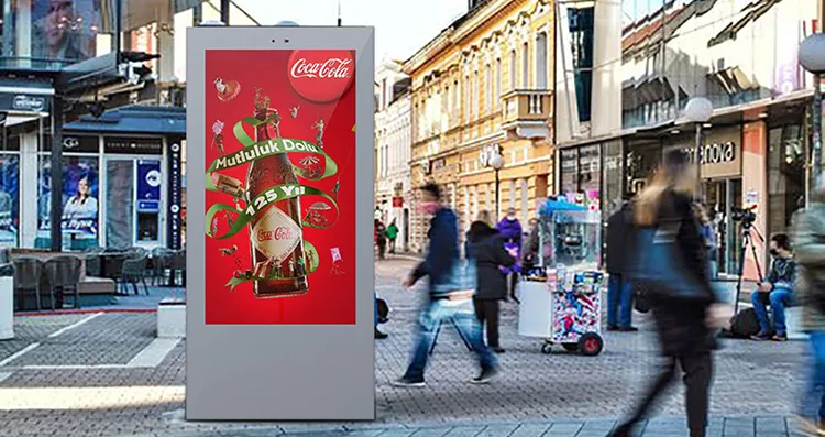 Outdoor Totem Front View