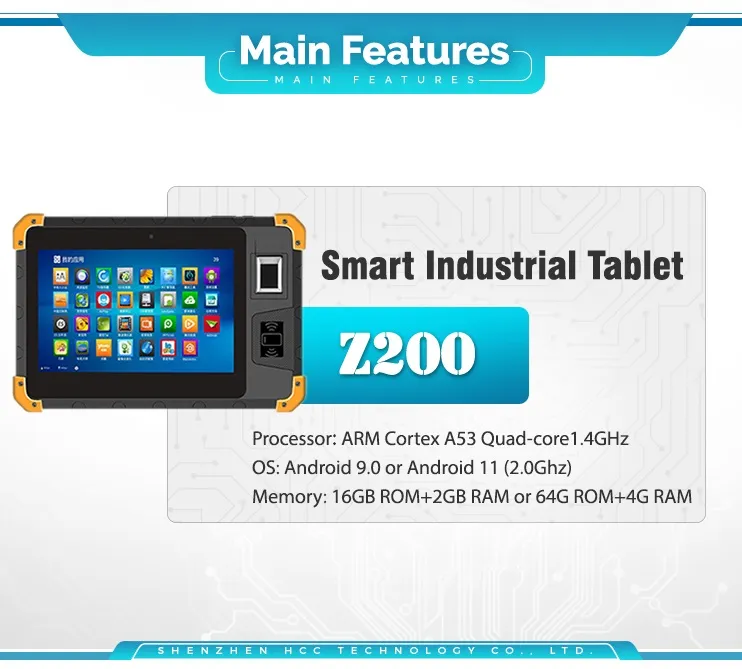 Industrial Rugged Tablet Z200