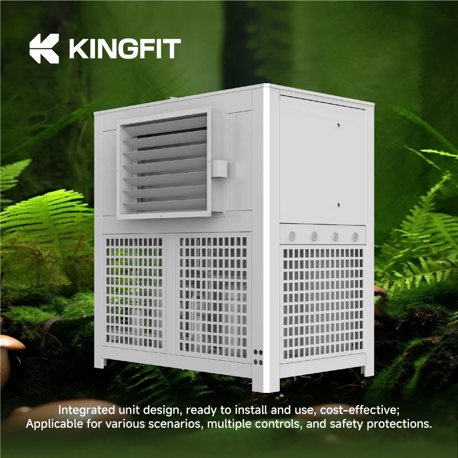 IoT Smart Mushroom Climate Control Unit / Remote Monitoring Environmental Controller for Mushroom Factory