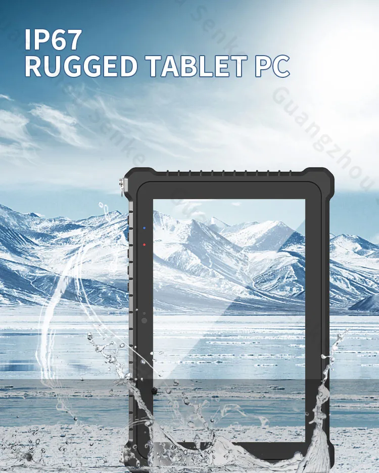 Rugged Tablet Side View