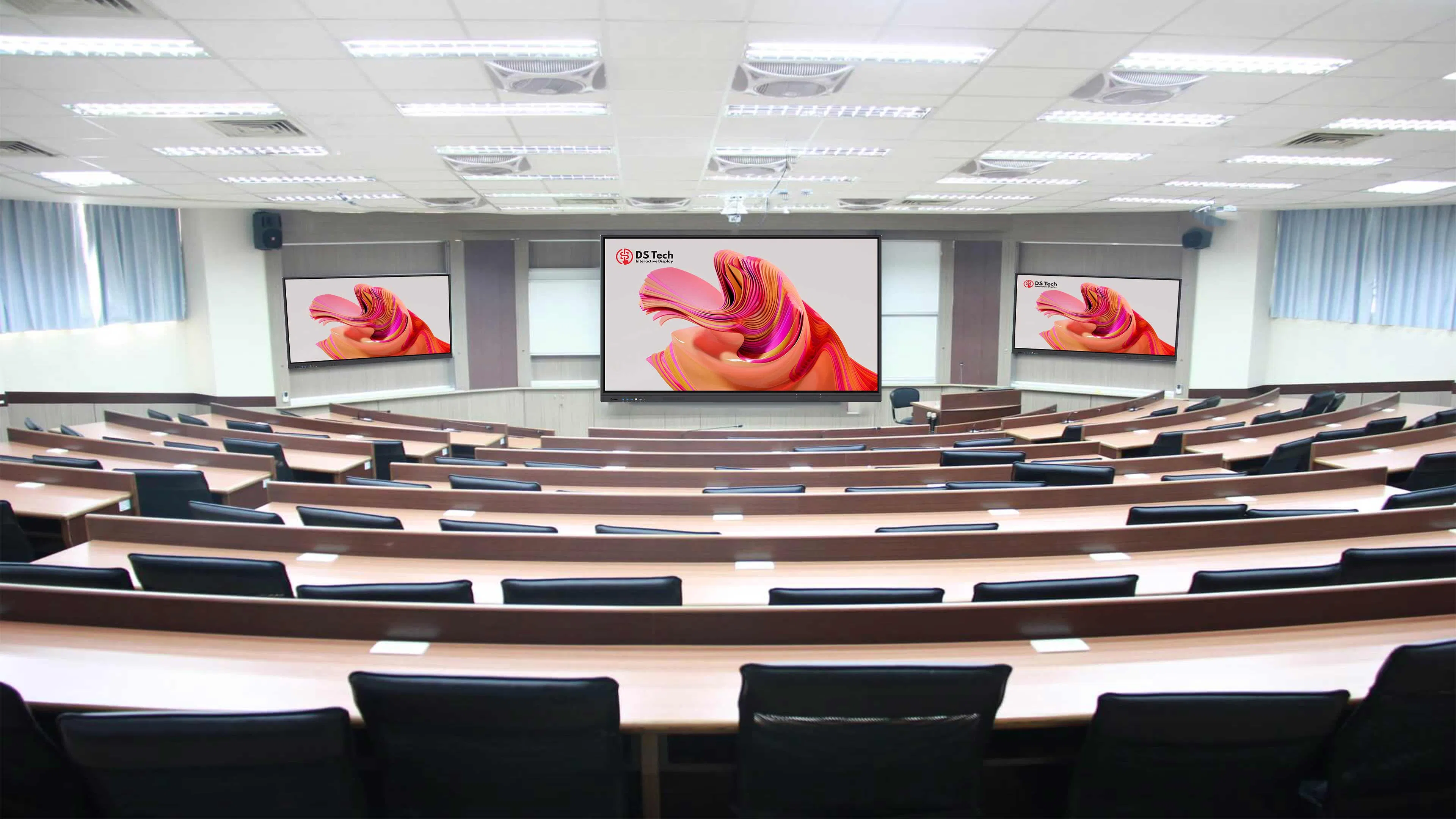 65 75 85 inch 4K Interactive Smart Board Touch Screen Teaching Digital Boards &nbsp;Dual system Android 14 Win 10 for school and office