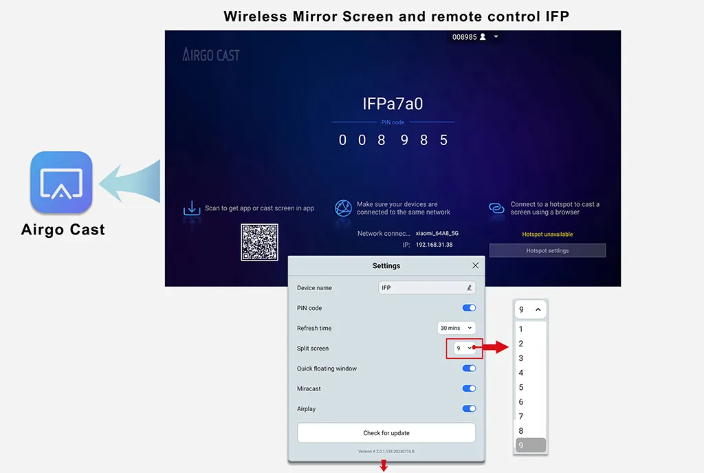 Wireless Display Management