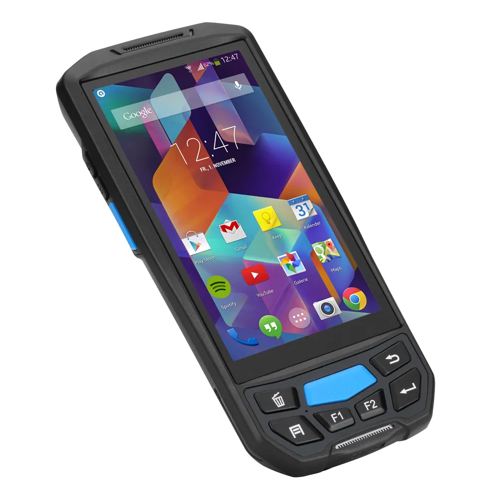 IP65 Mobile Waterproof Rugged PDA Cell Phone with 4G GPS Android 1d/2D Barcode Scanner