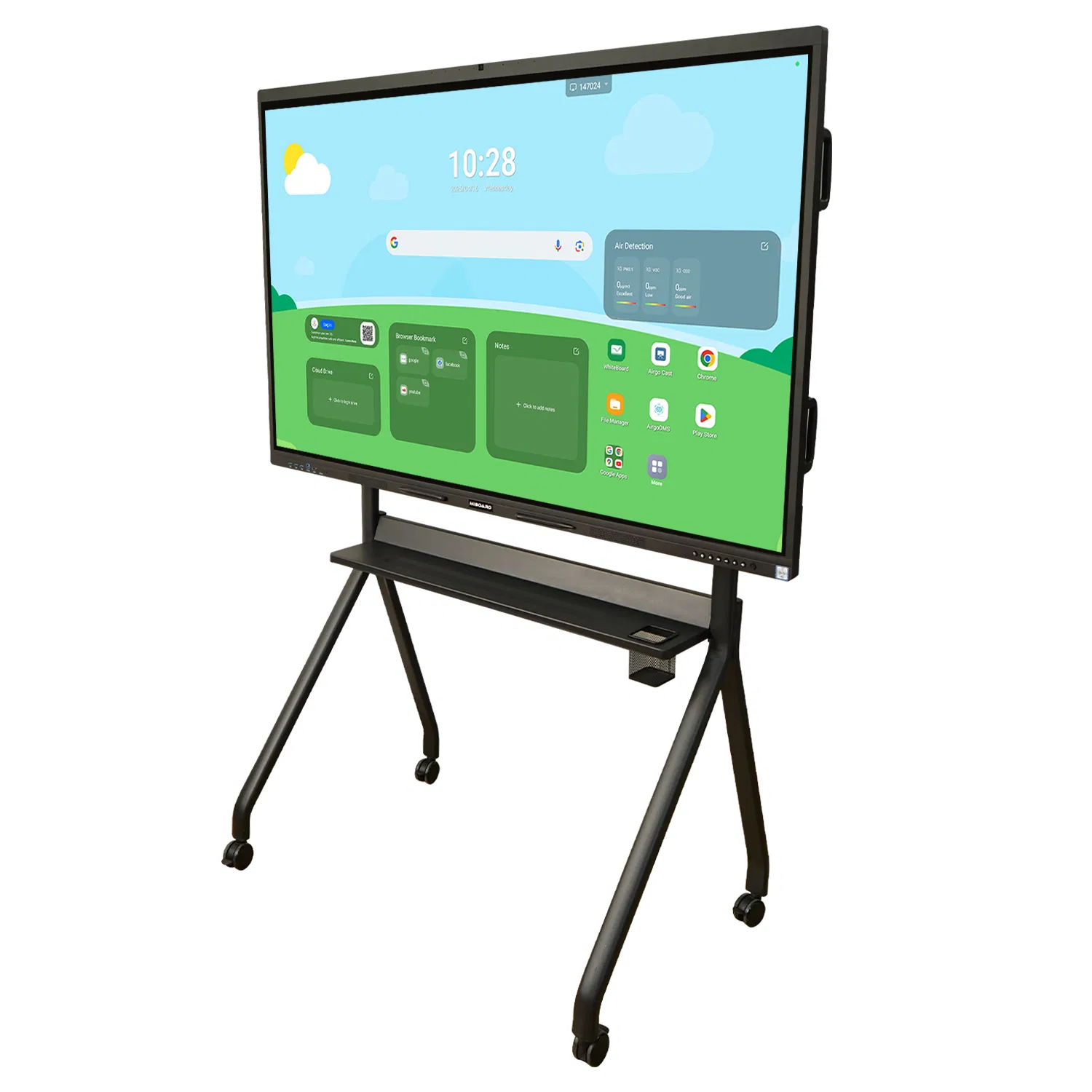 Miboard V14. E2 OEM Factory Price Interactive Flat Panel 75 Inch with Google Edla-Licensed Smart Board Whiteboard for Education