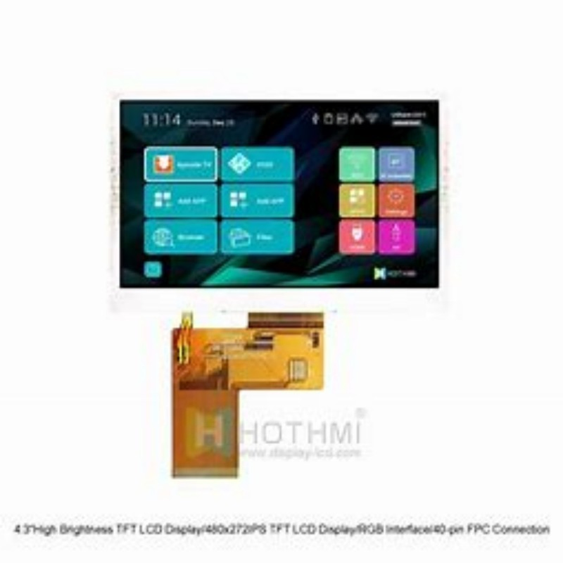 Panel Industrial Use 10 1" TFT LCD Color Touchscreen Display
