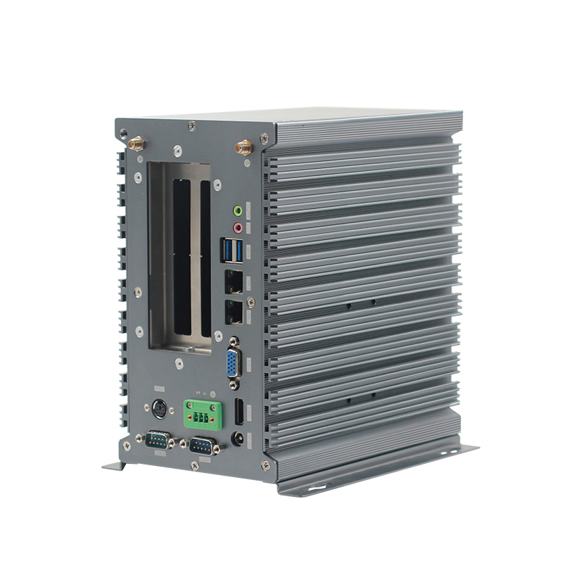 Piesia Rugged Fanless Mini Industrial PC I5 I7 2.5GB Nic Gateway with RS232 RS485 Gpio 4G LTE IoT Linux Embedded Computer