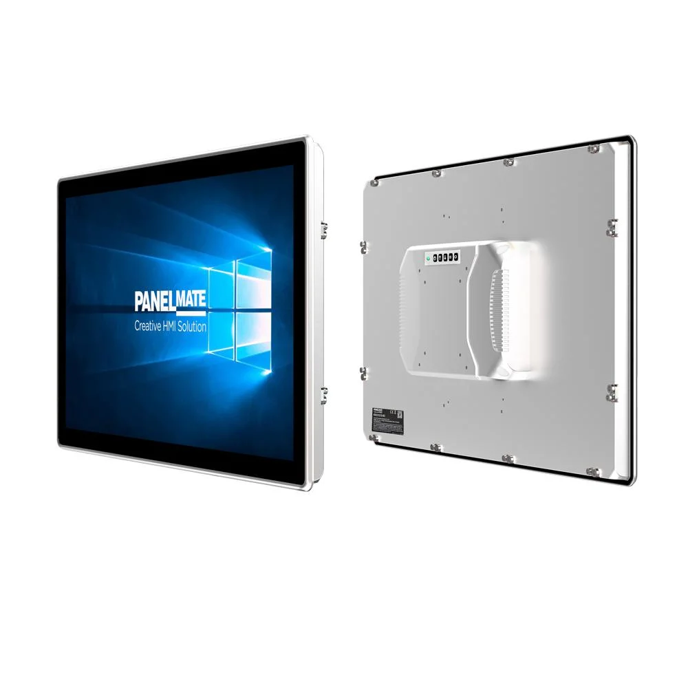 21.5 Inch Embedded Industrial Panel Touch Monitor IP65 Waterproof&Dustproof Resistive Touchscreen Industrial Display with RJ45 Idd-Link4