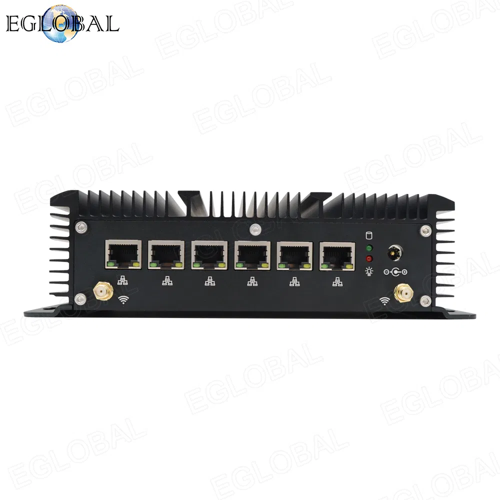 Eglobal Rugged Industrial Mini Router Mini PCS Intel Core I3 I5 I7 Desktop Computer for Internet Cafes Network Server Monitor