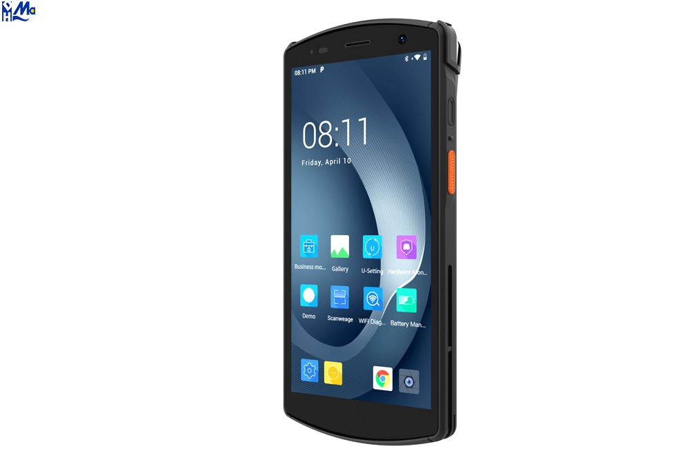 4G Industrial Handheld PDA Rugged POS Terminal with Touch Screen