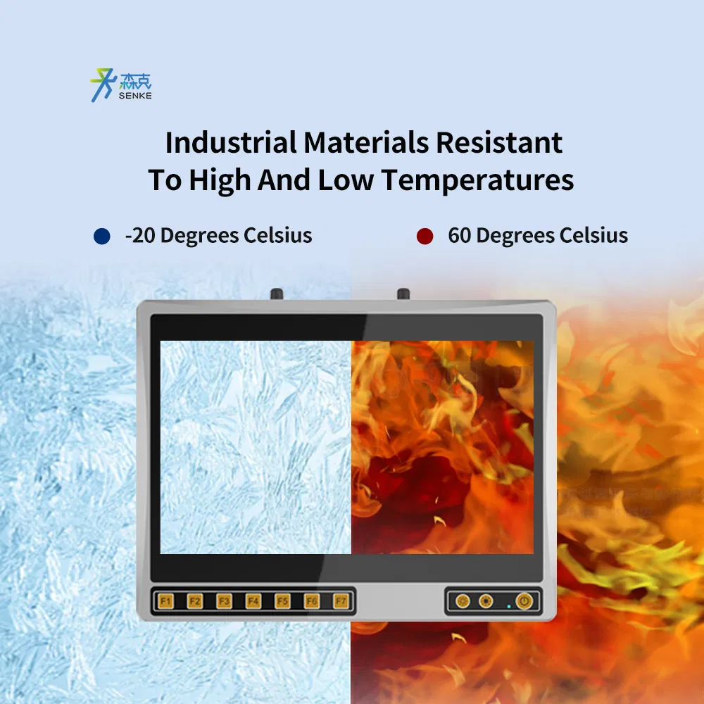 Senke 10.1" 12.1" All in One Touch Industrial Panel PC Touch Screen Agriculture Engineering Vehicles PC