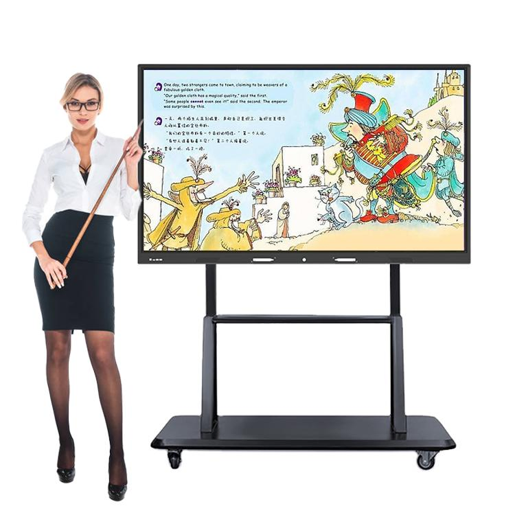 Touch Computer Touch Interactive Flat Panel Smart Board Miboard Kiosk Conference Meeting Whiteboard Display LCD Screen with LCD TV