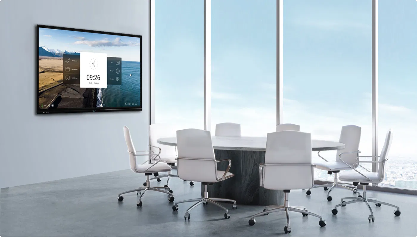 86 Inch LED All in One Interactive Flat Panel Interactive White Board Multi-Touch Smartboard Whiteboard System Optional 4K