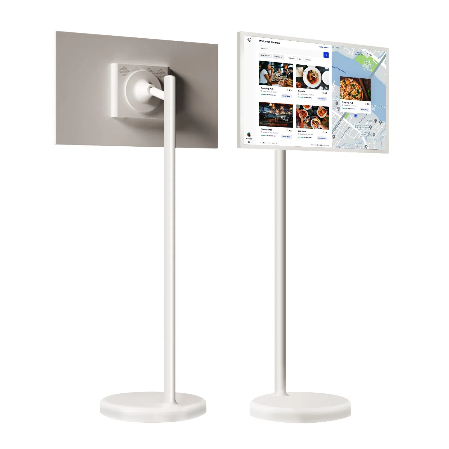 Smart TV Interactive Flat Panel with 8000mAh Battery and Android 12