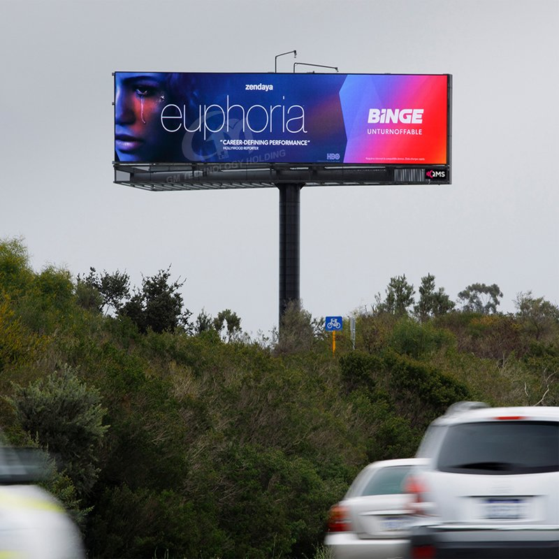 High Brightness P10 Outdoor Full Color LED Sign Panel Screen Commercial Advertising Display