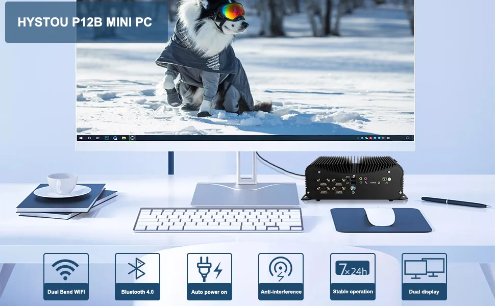 Fanless Industrial Mini PC