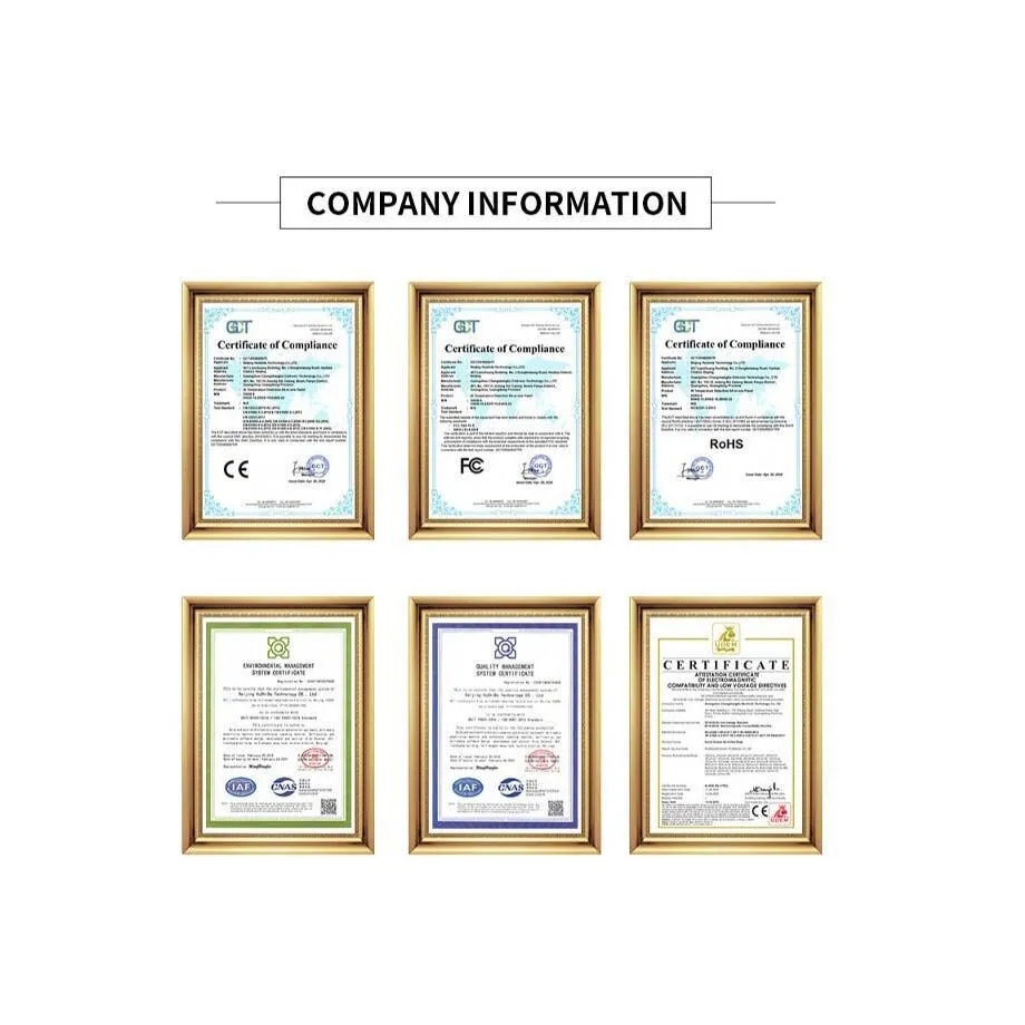 Certifications