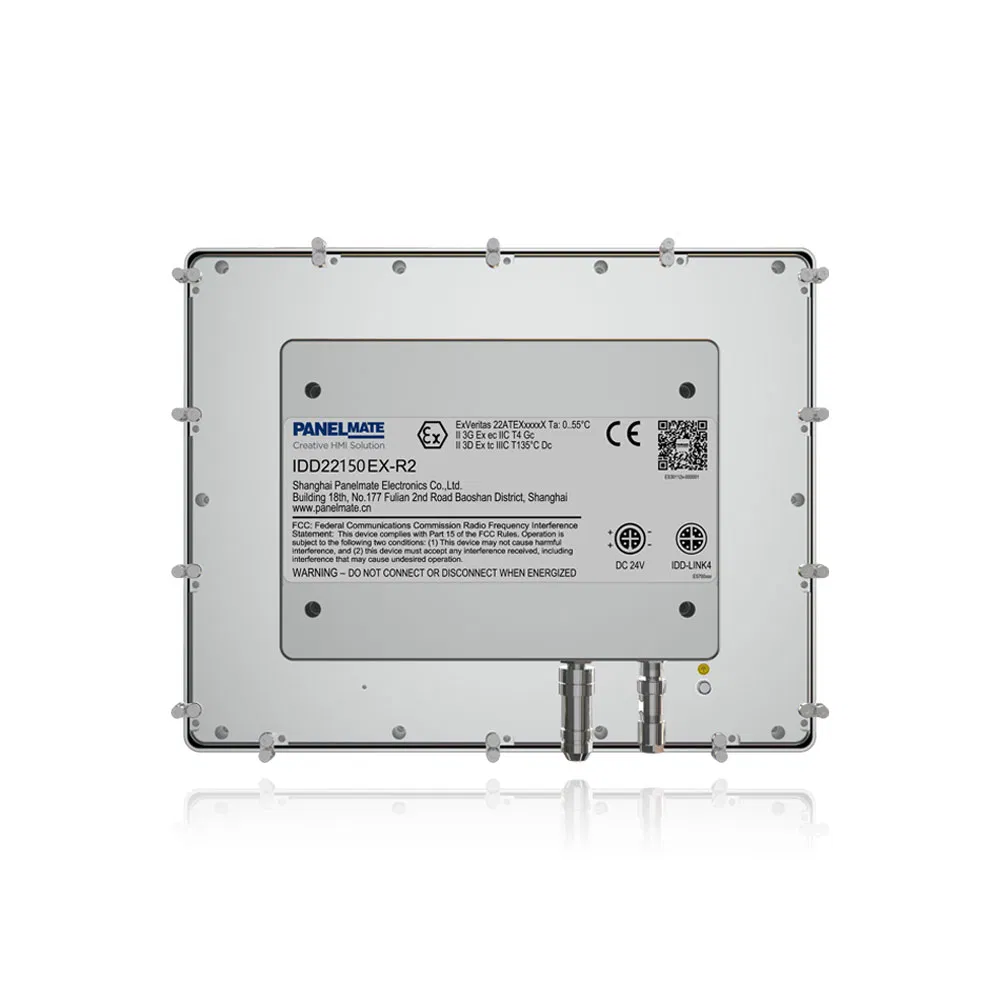 15 Inch IP65 Rugged Explosion-Proof HMI PLC Kvm Extender ATEX-Ex Control Industrial Panel PC
