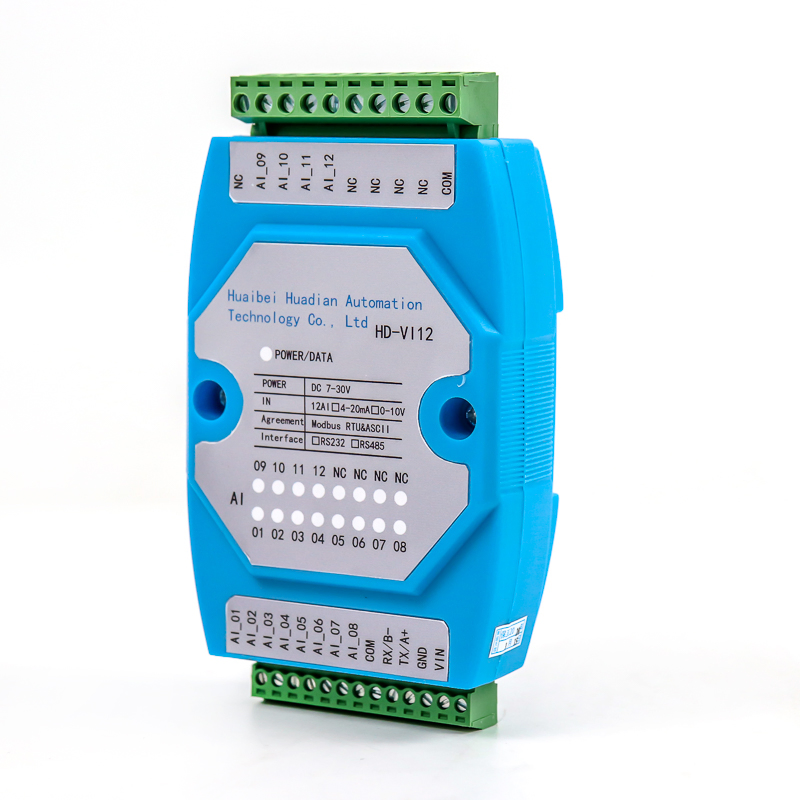 16 Channel RS485 Data Acquisition System for Industrial Applications