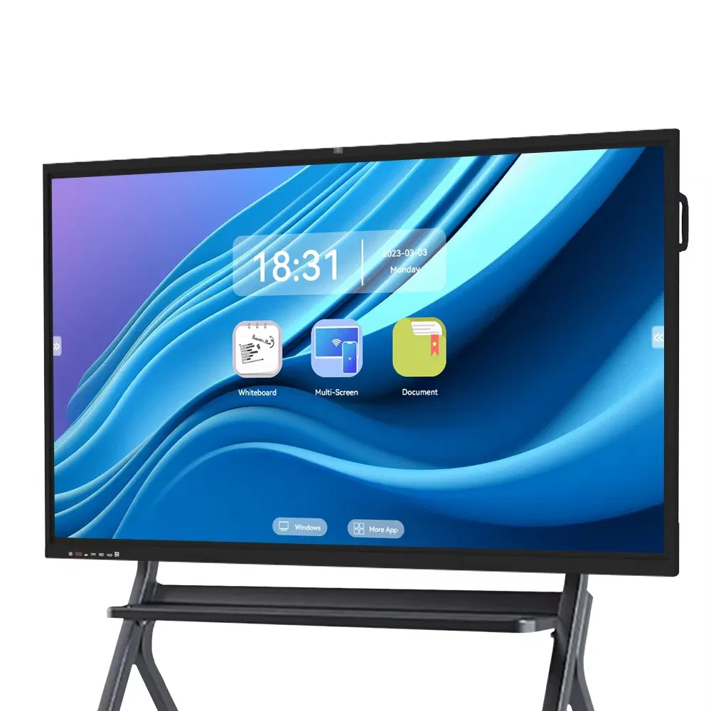 65 Education Electronic Interactive Whiteboard Interactive Smart Digital Board Portable Support Android and Windows System