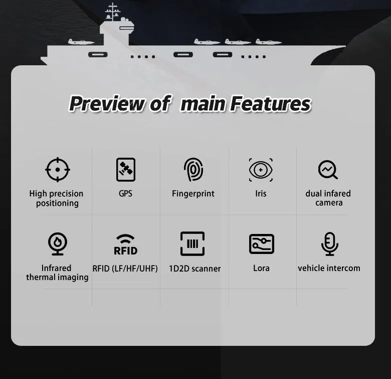 Rugged Tablet Features