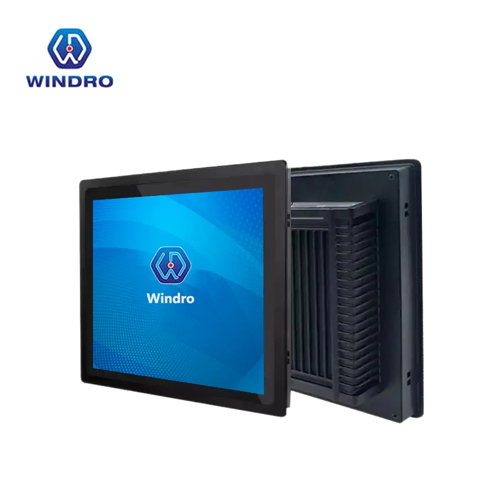 OEM/ODM, 10.1 15.6 21.5 23.8 Inch Touchscreen Industrial Panel PC Intel/Rockchip/Ubuntu CPU HMI Kisok Display with Cpio Fanless Industrial Computer