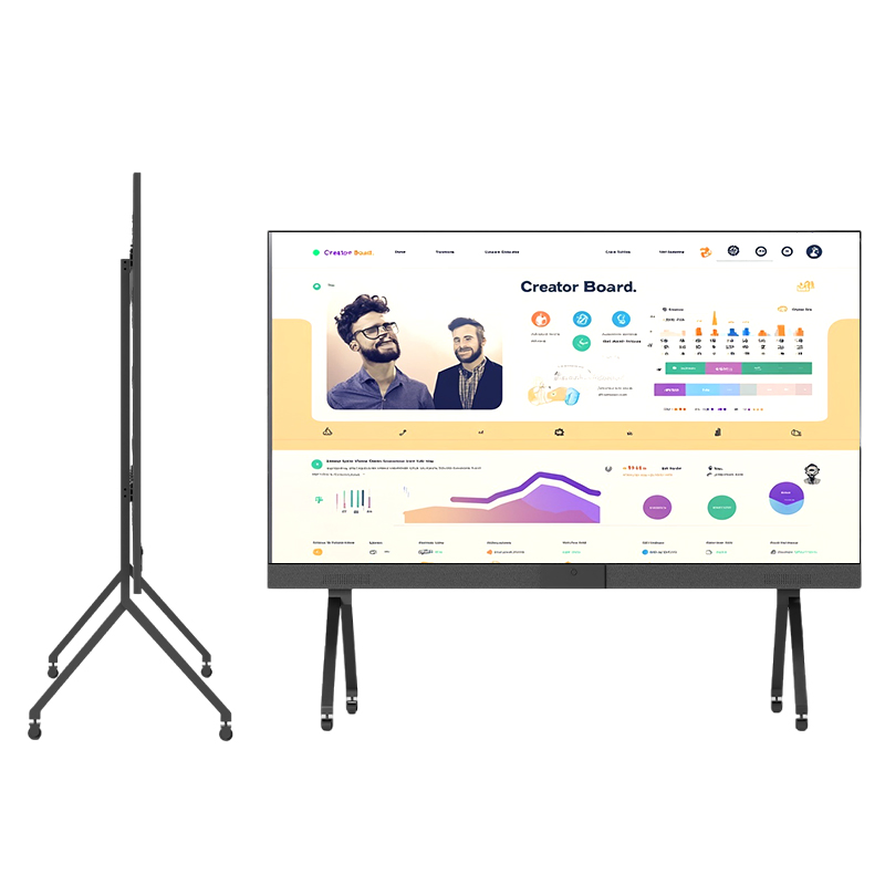 216 Inch 8K COB LED All-in-One Conference Machine, Interactive Touch Screen Display for Video Conference &amp; Teaching